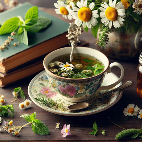 Phytothérapie photo pot de crème